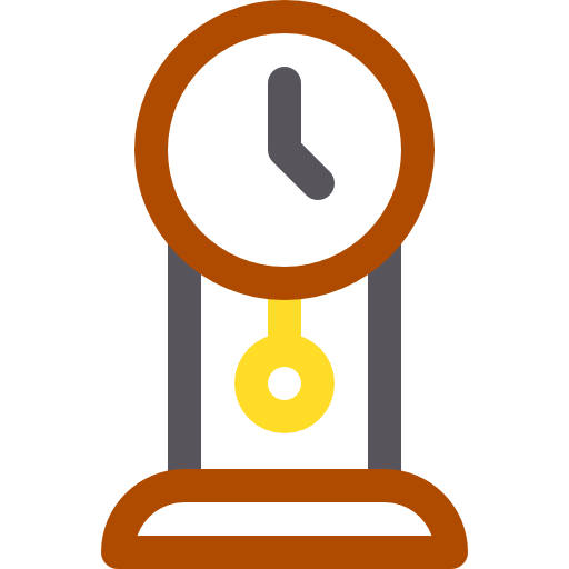 Clock Basic Rounded Lineal Color icon