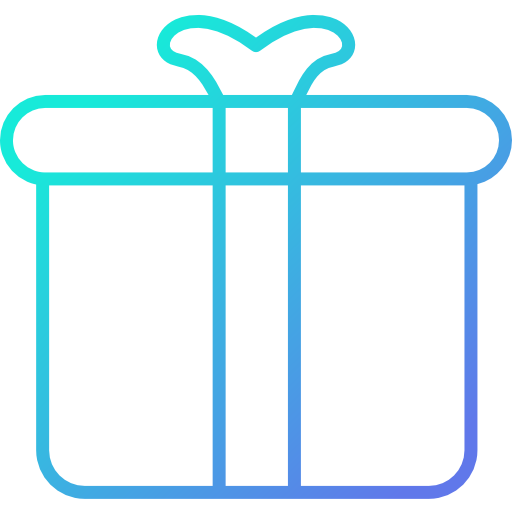 Gift Cubydesign Gradient icon