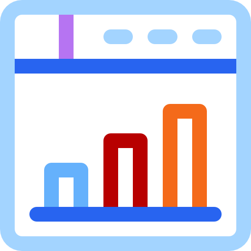 création de sites web Basic Rounded Lineal Color Icône