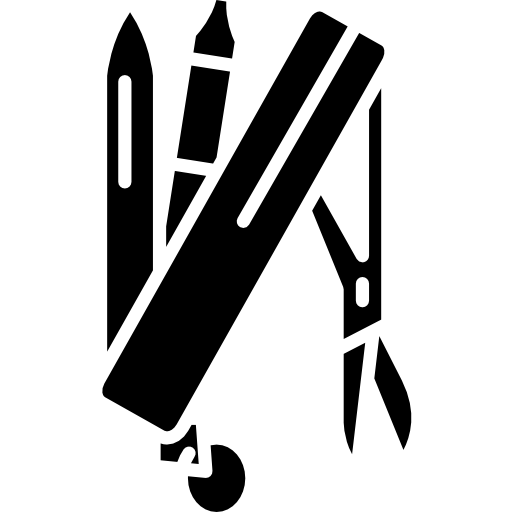 taschenmesser Cubydesign Solid icon
