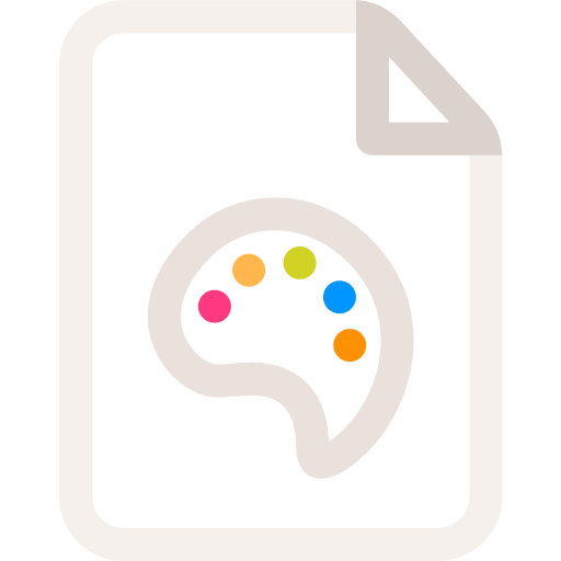 파일 Basic Rounded Lineal Color icon