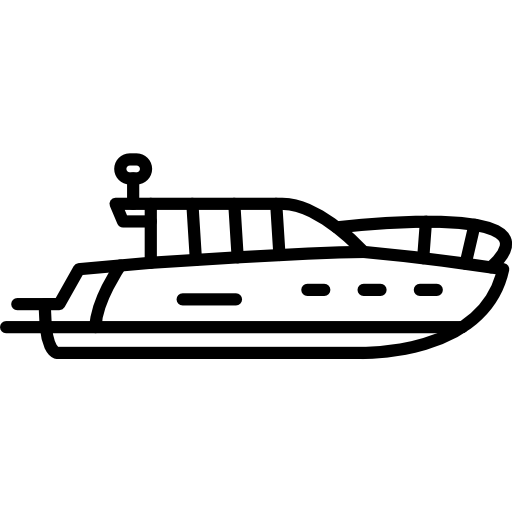 ヨット Cubydesign Lineal icon