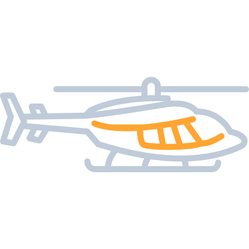 hubschrauber Cubydesign Two Tone icon