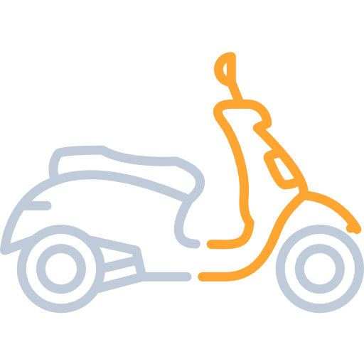 Scooter Cubydesign Two Tone icon