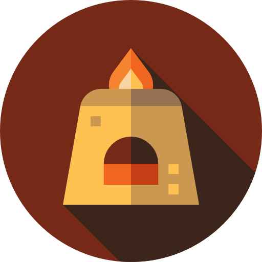 Furnace Flat Circular Flat icon