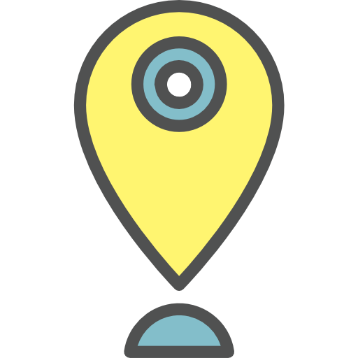 position pin Berkahicon Lineal Color icon