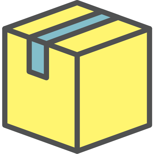 box Berkahicon Lineal Color icon