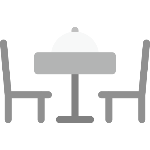 stół obiadowy Generic color fill ikona