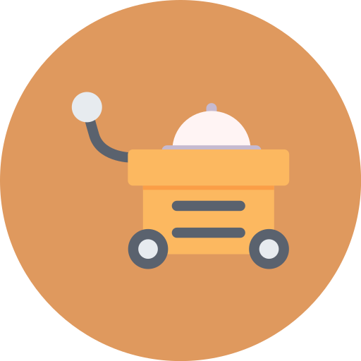 Food cart Generic color fill icon