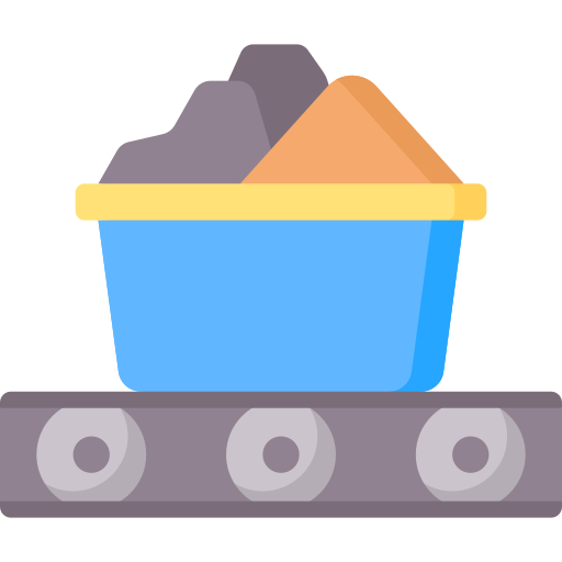Raw materials Special Flat icon