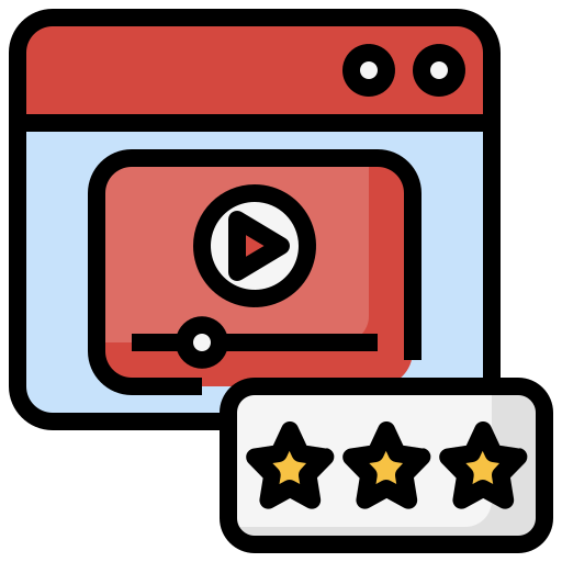 video Generic color lineal-color icon