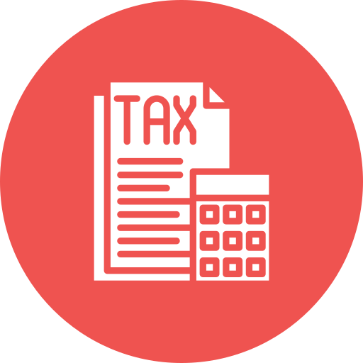 Taxes Generic color fill icon