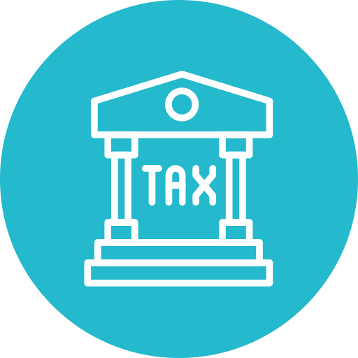 Tax office Generic color fill icon
