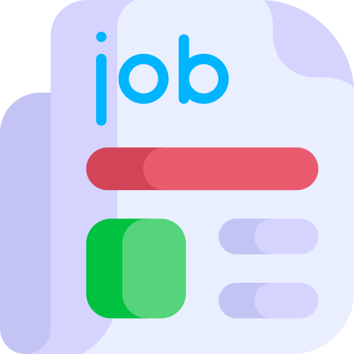 Job vacancy Kawaii Flat icon