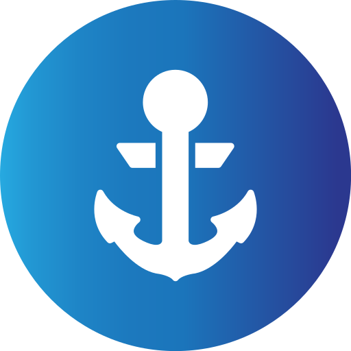 Anchor Generic gradient fill icon