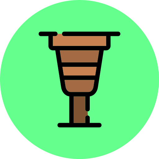 Peg leg Generic color lineal-color icon