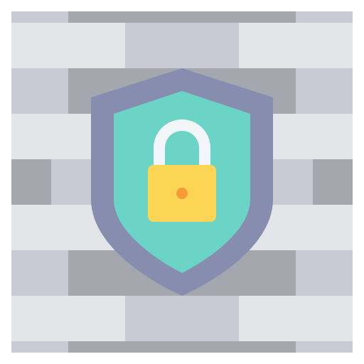 firewall Generic color fill icon