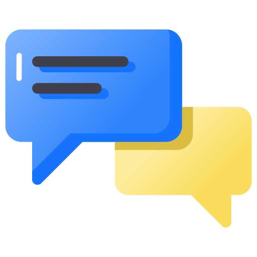 bubble-chat Generic gradient fill icon