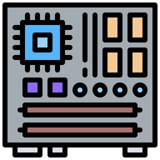 Cpu Generic color lineal-color icon