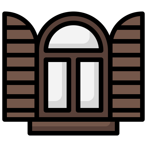 fenster Generic color lineal-color icon