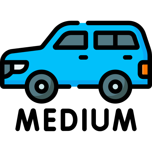 Medium car Special Lineal color icon
