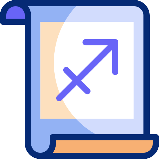 Sagittarius Basic Accent Lineal Color icon