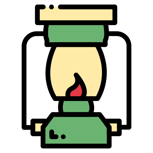 lámpara de fuego Generic color lineal-color icono