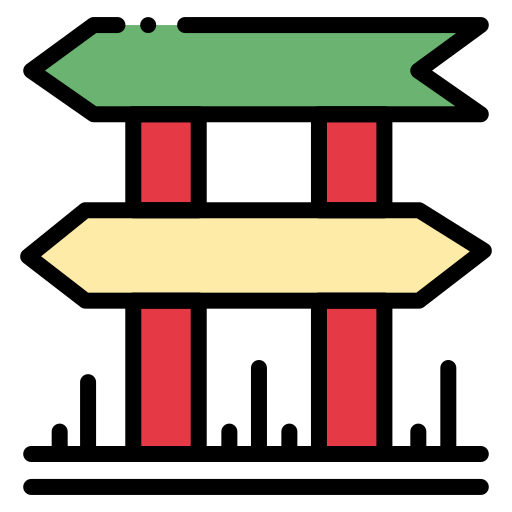 tablero de dirección Generic color lineal-color icono