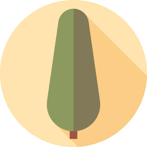 drzewo Flat Circular Flat ikona