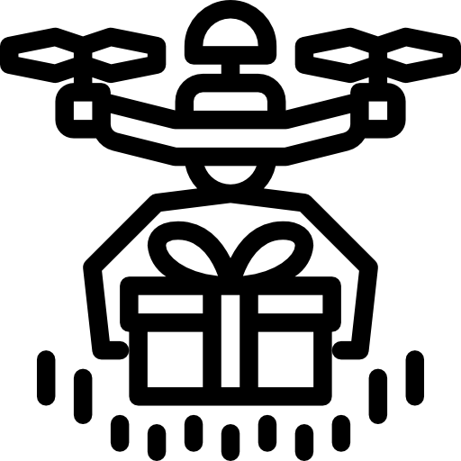 Дрон Berkahicon Lineal иконка