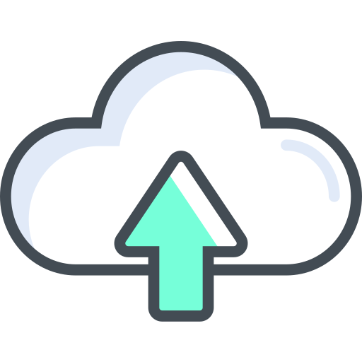 Cloud computing Special Bicolor icon