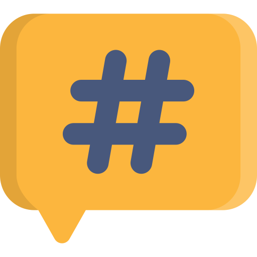 hashtag Special Flat icon