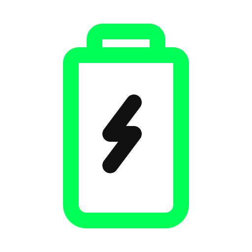 charge de la batterie Generic color outline Icône