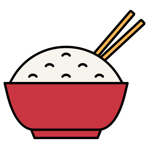 Rice bowl Generic color lineal-color icon