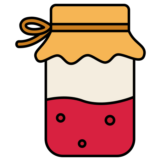 tarro de mermelada Generic color lineal-color icono