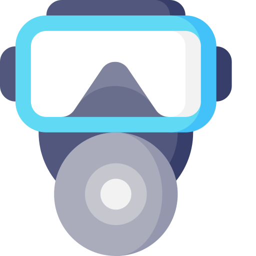 Respirator mask Special Flat icon