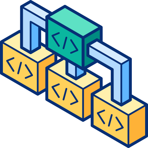 schema Isometric Lineal Color icona