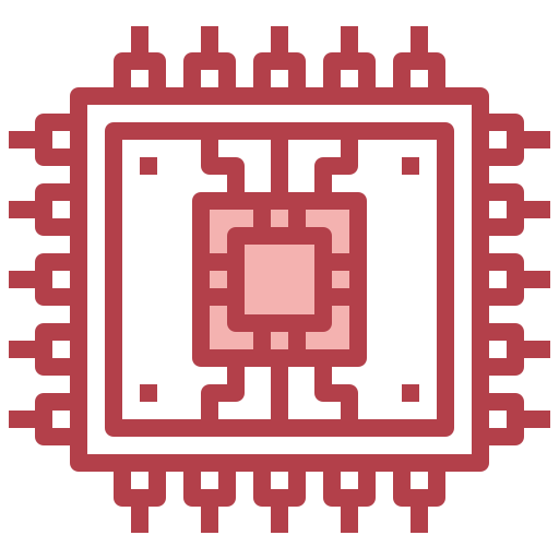 cpu0a Generic color lineal-color icon