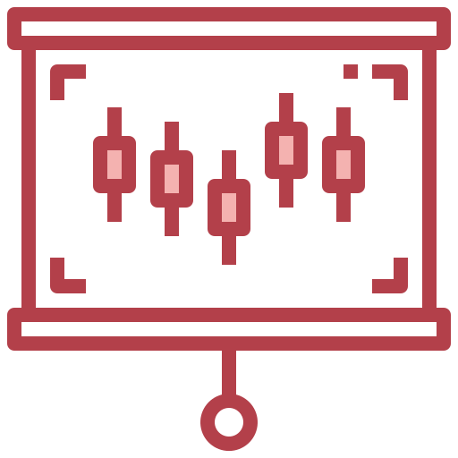 차트 Generic color lineal-color icon