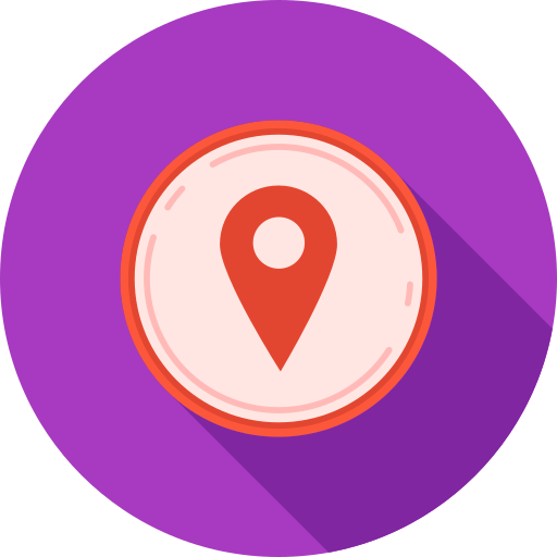 Location Generic color fill icon