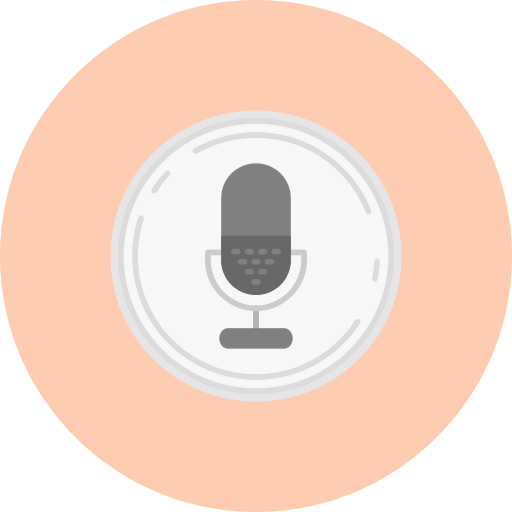 microfono Generic color fill icona