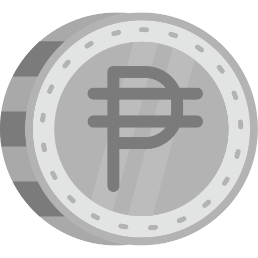 Philippine peso Generic color fill icon