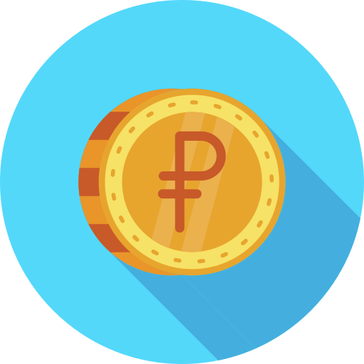 Ruble Generic color fill icon