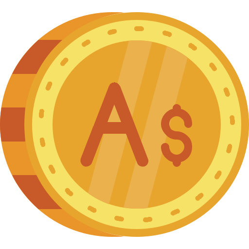 australischer dollar Generic color fill icon