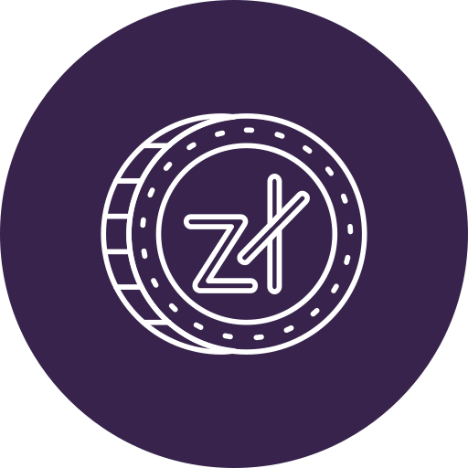 zloty Generic color fill icono
