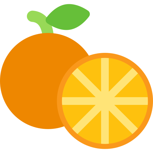 laranja Generic color fill Ícone