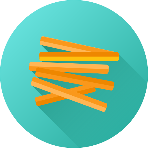 pommes frites Generic gradient fill icon