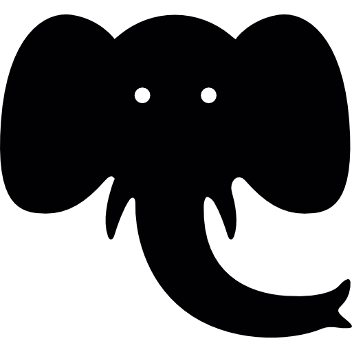 cabeça de elefante  Ícone