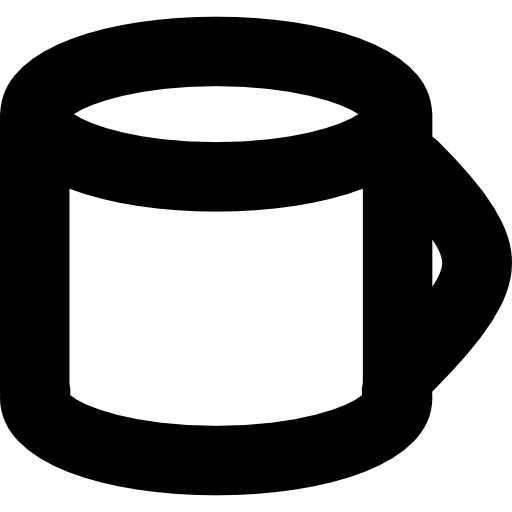 Круглая чашка  иконка