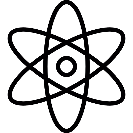 symbol atomu  ikona